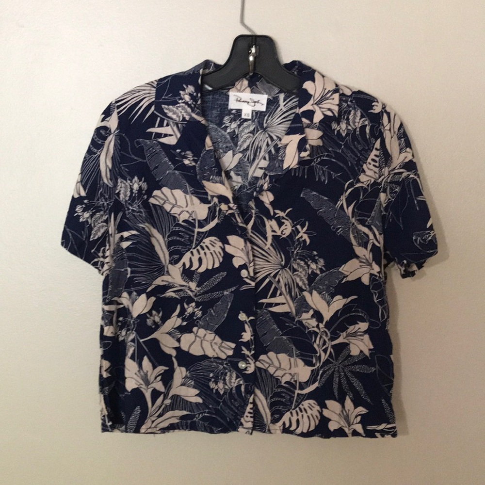 NEW Panama Jack‎ Floral Button-Up Shirt